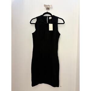 NWT a new day Black Sleeveless Sheath Dress Size 4 Target